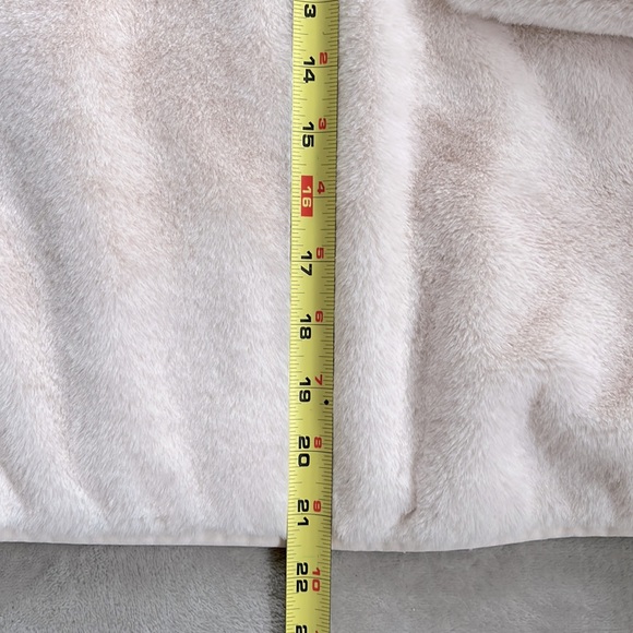 PUMA -  Faux Fur Half Zip Jumper Beige from ASOS - Picture 9 of 10